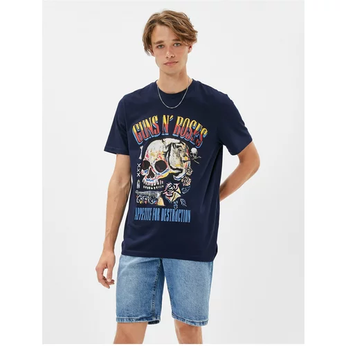 Koton Guns N' Roses T-Shirt Licensed Printed Cotton
