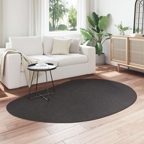  Tepih Antracit 140x200 cm Poliester Protuklizni Slike