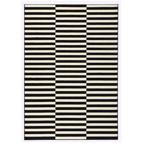 Hanse Home Crno bijeli tepih Gloria Panel, 200 x 290 cm Cene