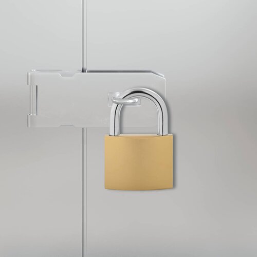  U zaključavanje s ključevima Mjed 7,4 x 2,1 x 10,6 cm Željezo Cijene