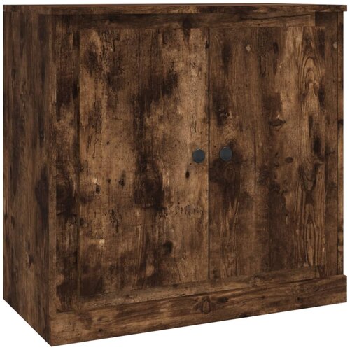  Komoda boja dimljenog hrasta 70x35,5x67,5 cm konstruirano drvo Smeđa Slike