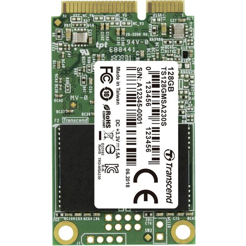 Transcend SSD MSA230S 128GB mSATA SATA III Slike