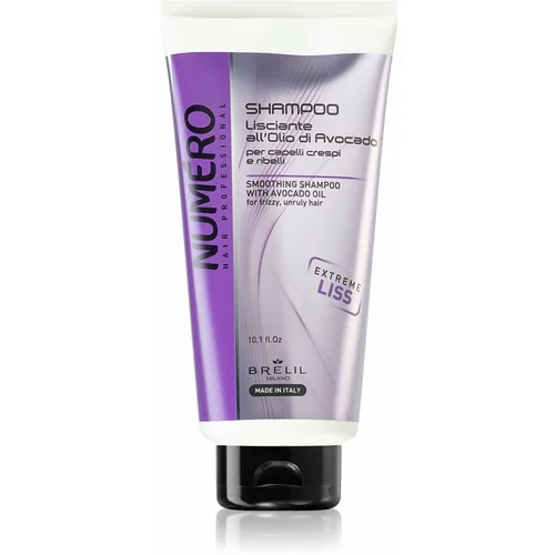 Brelil Numéro Smoothing šampon za glajenje las za neobvladljive lase 300 ml