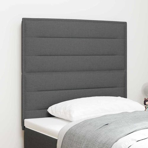  Uzglavlje Tamno siva 80 cm tkanina Cene
