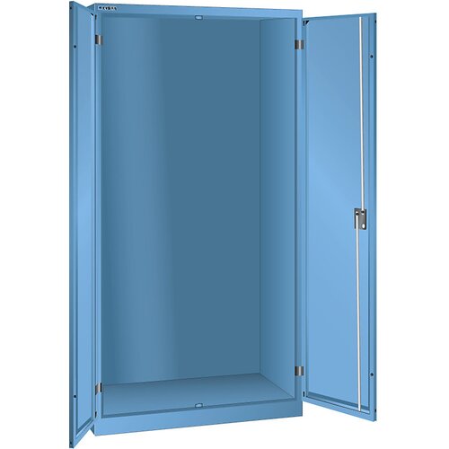 LISTA Omara s krilnimi vrati, VxŠxG 1950 x 1000 x 580 mm, prazno ohišje, svetlo modra Cene