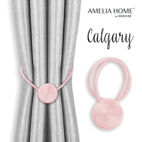  Curtains - accessories CALGARY color powder pink ameliahome Slike