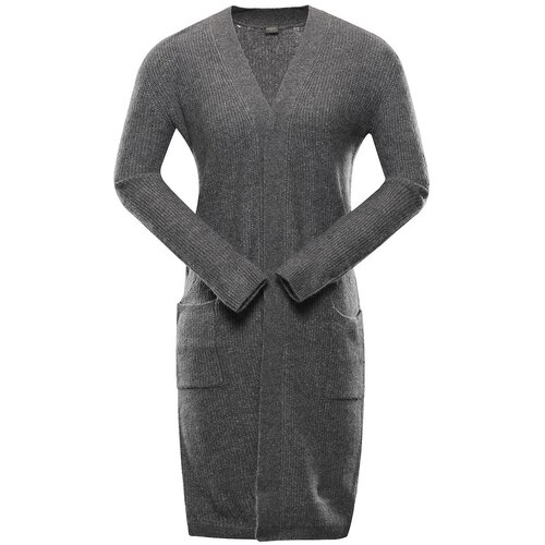 NAX Long women's sweater HOXA smoked pearl Cene