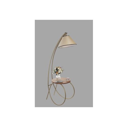 Opviq Podna lampa Guler, 165 cm, E27, Zlatna boja Slike