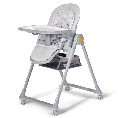 Kinderkraft stolica za hranjenje lastree grey Slike