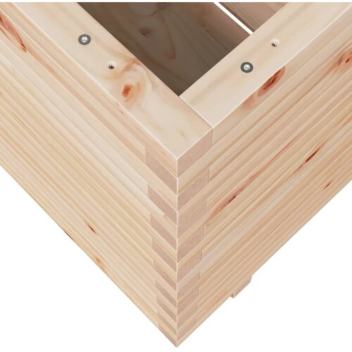  Vrtna sadilica 90x60x72,5 cm od masivne borovine Slike