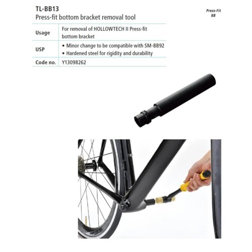 Alat Shimano Tl-Bb13 Za Demontažu Osi Pogona, Dug, Holl2 Press-Fit Osovine Slike