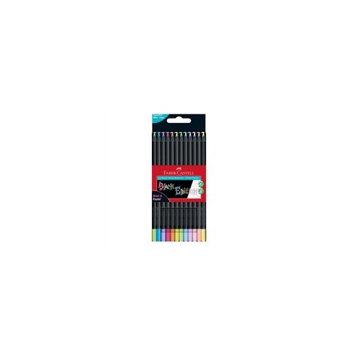 Faber-Castell Bojice Black Edition Neon Pastel, 12 komada Slike