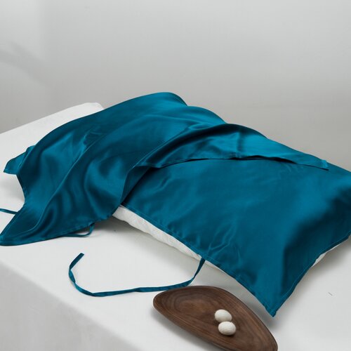 INF Prevleka za vzglavnik iz 100 % murvine svile NavyBlue, (21536748) Cene