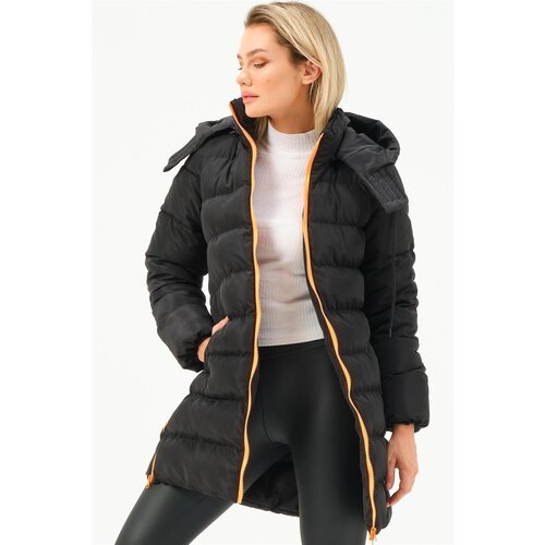Dewberry Z6770 WOMEN&amp;#039;S TOPER-BLACK-ORANGE Slike