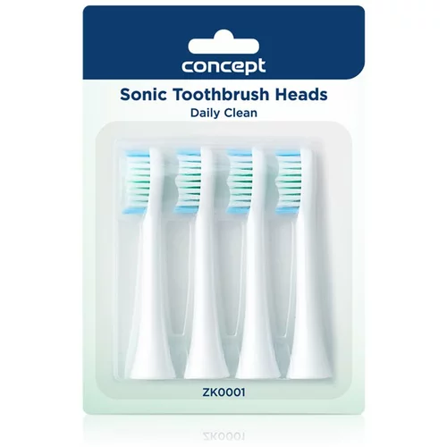 Concept Perfect Smile Daily Clean nadomestne glave za zobno ščetko for ZK4000, ZK4010, ZK4030, ZK4040 4 kos