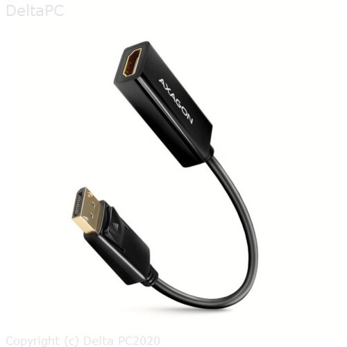 CC DisplayPort M HDMI F 15cm Crni 4K 30 Hz, RVD-HI14N AXA Slike