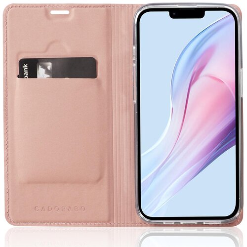 Cadorabo Ohišje, združljivo z Apple iPhone 13 PRO MAX v klasična rožnata zlata - Zaščitni ovitek z magnetnim zapiranjem, stoječo funkcijo in režo za kartice, (20552032) Cene