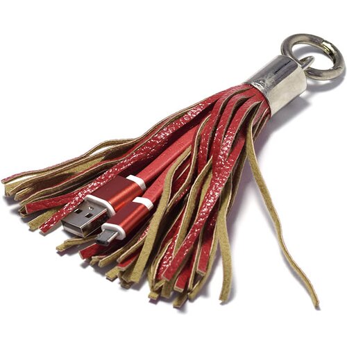  Kabel sa priveskom Micro USB crveni. Cene