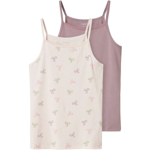 name it Spodnja majica oliva / mauve / roza / pastelno roza Cene