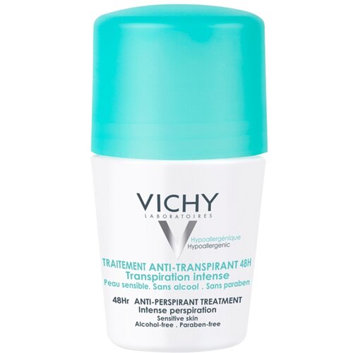 Vichy Deodorant 48h antiperspirant roll-on proti prekomernemu potenju 48h 50 ml Cene