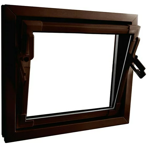  Podrumski prozor s IZO staklom (60 x 50 cm, Smeđa)