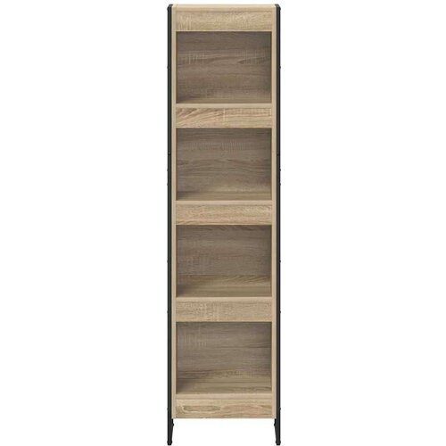 VidaXL Ormarić za knjige Sonoma 80 x 30 x 155 cm Konstruirano drvo Slike