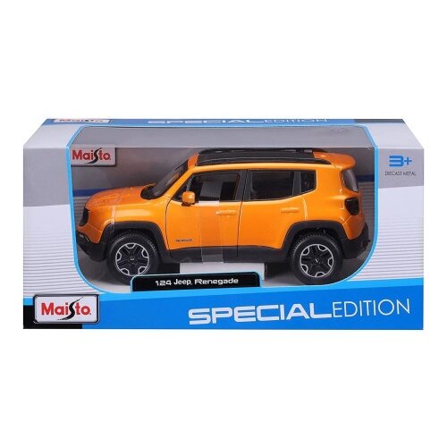 Rappelkist Auto Maisto 1:24 Jeep renegade oranž ( 072201 ) Cene