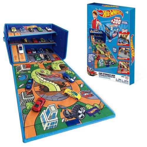 Hot_Wheels Kutija za autiće s pistom i igraonicom Cijene
