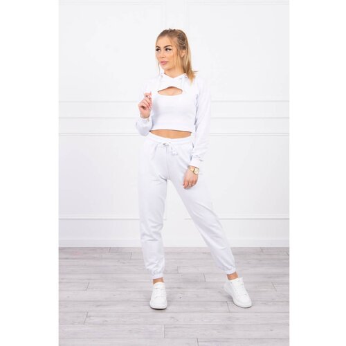 Kesi 3-piece cotton set white Slike