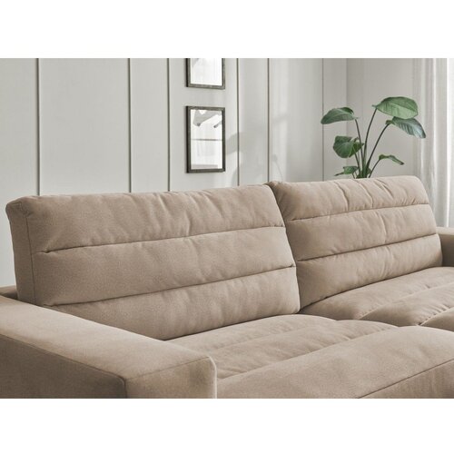 Bobochic Paris Smeđe-siva bar&amp;scaron;unasti sofa 276 cm Sierra &amp;ndash; Slike