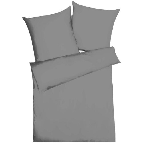 Kaeppel posteljnina 140/200 cm saten siva Cene