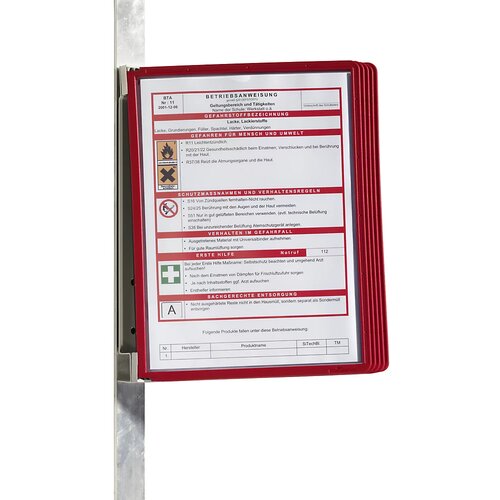 Durable stojalo Vario (5914) magnetno 5 vložnih map DU591401 Slike