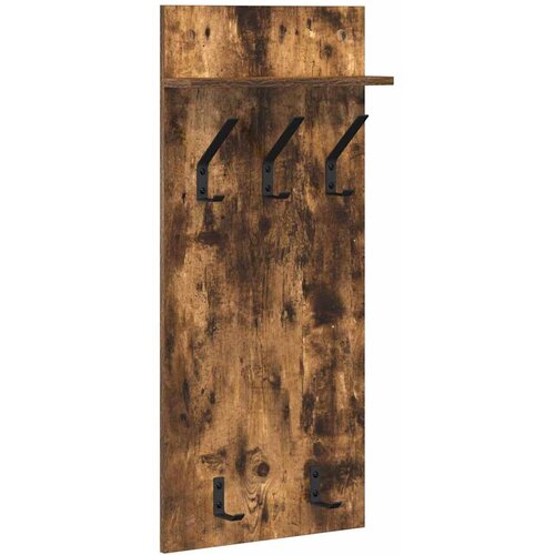  Vje&amp;scaron;alica za kapute na zidu Dimljeni hrast 40 x 10 x 90 cm Slike
