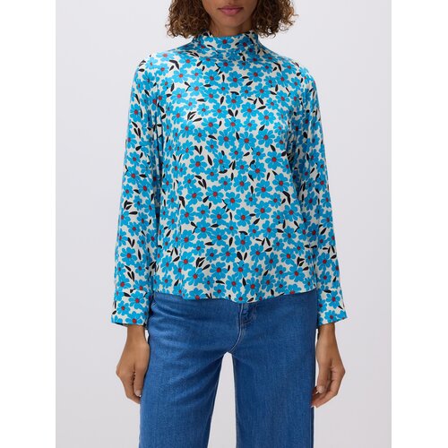 Reserved Bluza od viskoze s uzorkom - bijela Cene