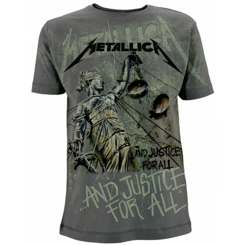 Metallica Majica And Justice For All Grey 2XL
