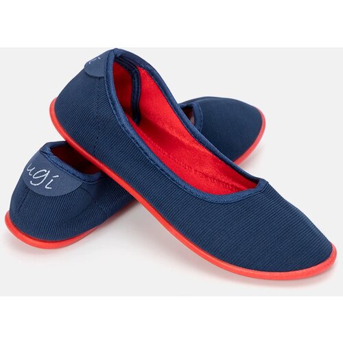 Gemre Navy red children's ballet flats Geneseo Cene