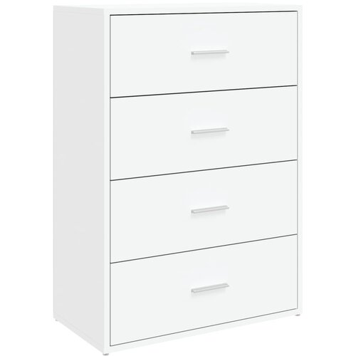 Maison Chic Komoda - Predalnik bela 60x31x84 cm inženirski les, (21716330) Cene
