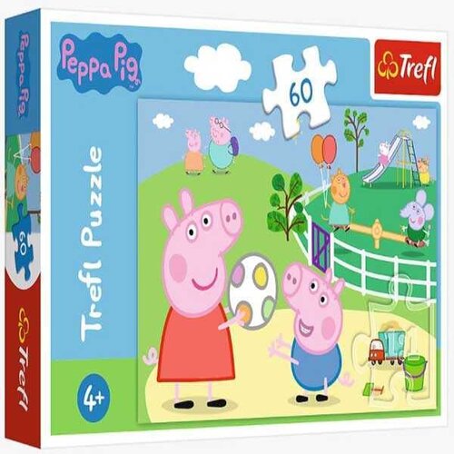 Trefl Puzzle Peppa Pig Fun with friends - 60 delova | Eponuda.com