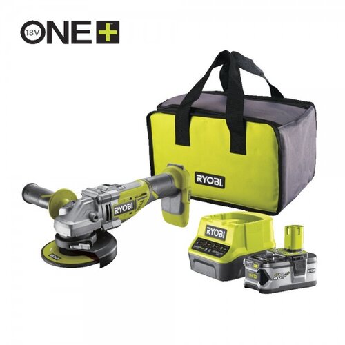 Ryobi aku kotni brusilnik R18AG7-140S(125mm,18V,1x4Ah,torba), (20885985) Cene