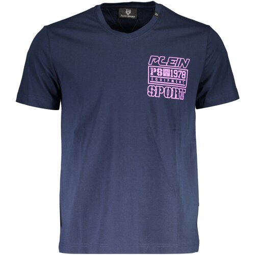 Plein Sport MEN&amp;amp;#39;S SHORT SLEEVE T-SHIRT BLUE Slike