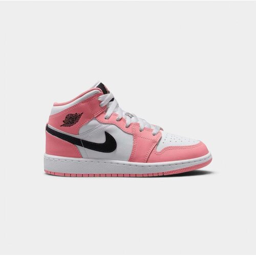Nike Modne superge Jordan 1 Mid Pink Gaze/Black-White Rožnata Cene
