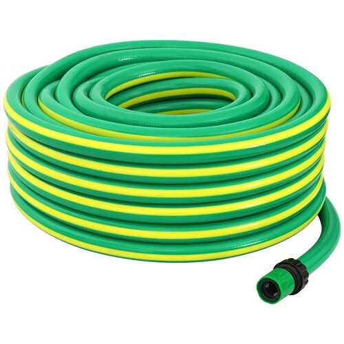  Vrtno crijevo 5-slojno Zelena i žuta 3 / 4'' 100 m PVC Cijene