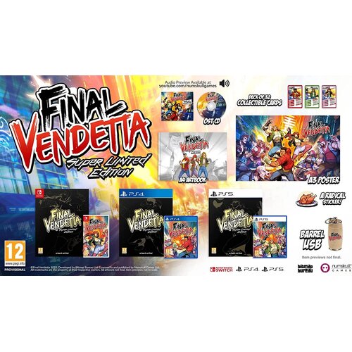 Final Vendetta Super Limited Edition (PS4) Cene