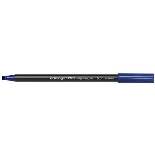 Edding kaligrafski marker E-1255 5mm plava Cene