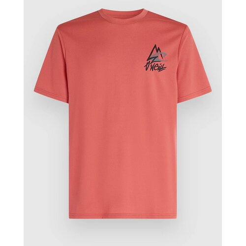 O'neill Hybrid Logo T-shirt red orcher Cene
