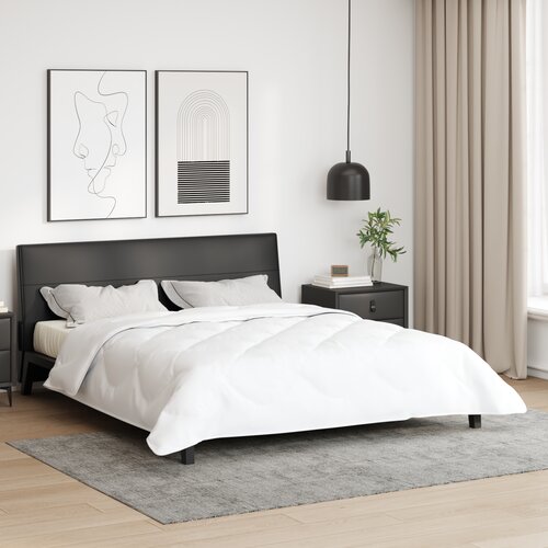 vidaXL Pokrivači & Duveti Bijela 240 x 220 cm Mikrovlakna Cijene