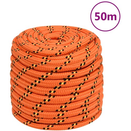 vidaXL Brodski konop narančasti 18 mm 50 m od polipropilena Cijene