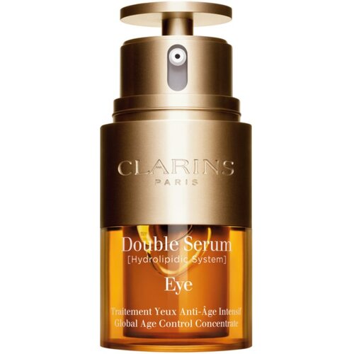 Clarins Double Serum Eye serum proti gubam za predel okoli oči z hranilnim učinkom 20 ml Cene