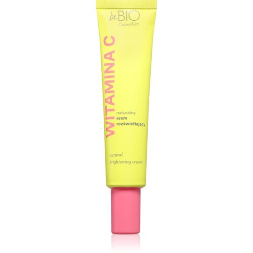 BeBIO Natural Brightening Cream posvetlitvena krema za obraz 40 ml Slike