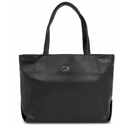 Calvin Klein Ročna torba Ck Daily Shopper Medium Pebble K60K611766 Črna